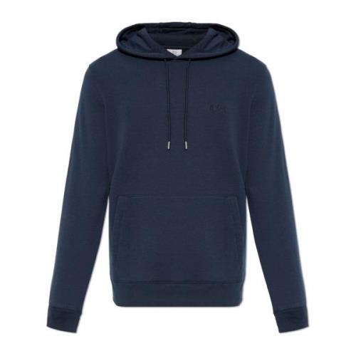 Woolrich Sweatshirt med logotyp Blue, Herr