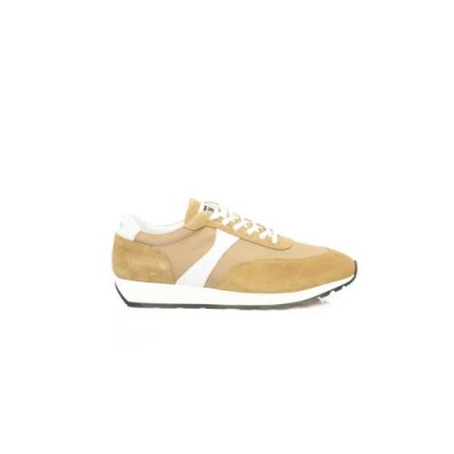 Cerruti 1881 Herr Höga Sneakers Front Logo Beige, Herr