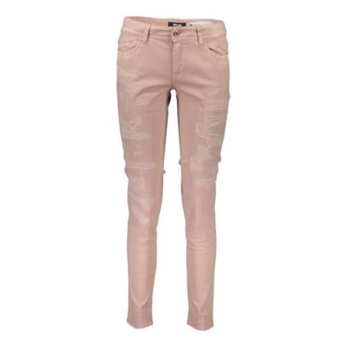 Just Cavalli Trendiga och bekväma rosa jeans för kvinnor Pink, Dam