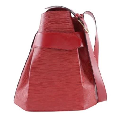 Louis Vuitton Vintage Pre-owned Laeder louis-vuitton-vskor Red, Dam