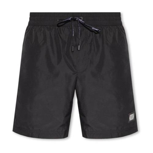 Dolce & Gabbana Badshorts Black, Herr