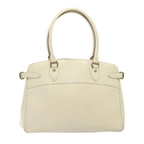 Louis Vuitton Vintage Pre-owned Laeder axelremsvskor White, Dam