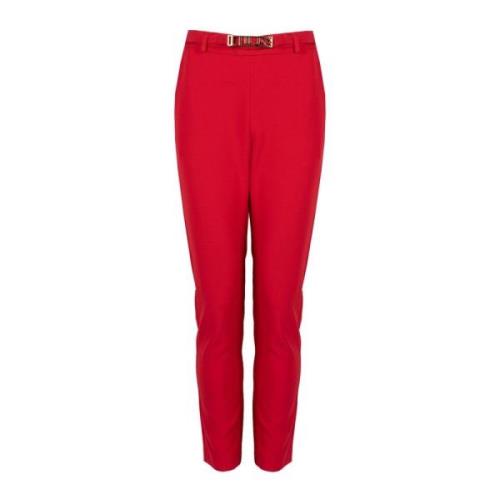 Liu Jo Elegant Slim Fit Byxor Red, Dam