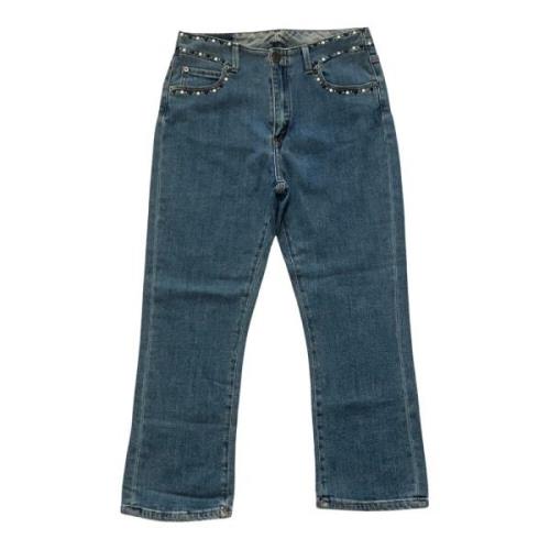 Dondup Stiliga Jeans med Nitar Blue, Dam