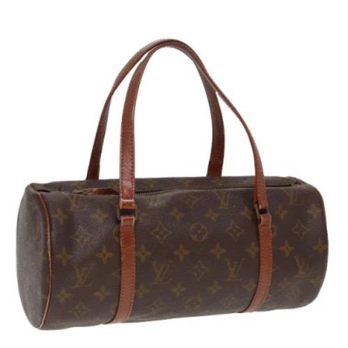 Louis Vuitton Vintage Pre-owned Canvas handvskor Brown, Dam