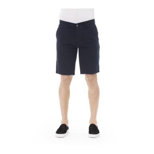 Baldinini Bermuda Shorts med Fickor Blue, Herr