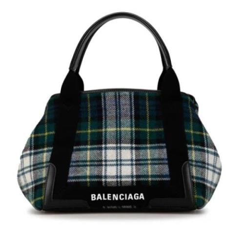 Balenciaga Vintage Pre-owned Ylle totevskor Green, Dam