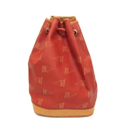 Louis Vuitton Vintage Pre-owned Canvas louis-vuitton-vskor Red, Dam