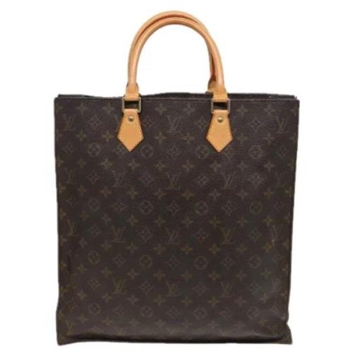 Louis Vuitton Vintage Pre-owned Canvas handvskor Brown, Dam