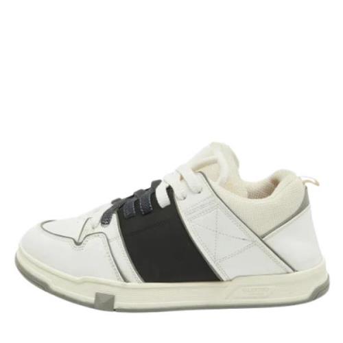 Valentino Vintage Pre-owned Laeder sneakers White, Dam