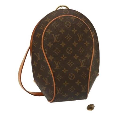 Louis Vuitton Vintage Pre-owned Canvas axelremsvskor Brown, Dam