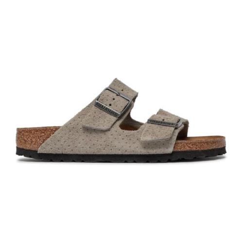 Birkenstock Perforerade Sandaler Gray, Herr