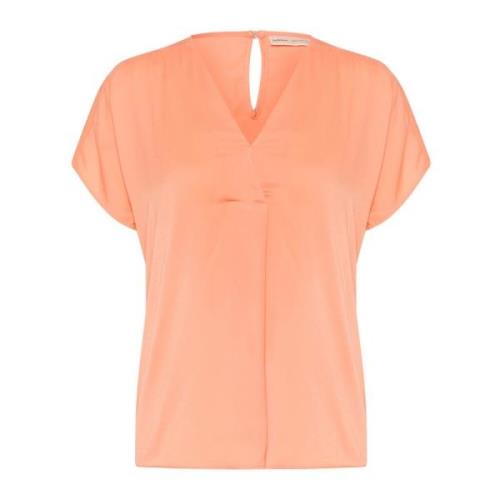 InWear Rinda Iw Top Blouse Tangerine Orange, Dam