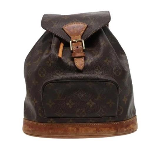 Louis Vuitton Vintage Pre-owned Canvas ryggsckar Brown, Dam