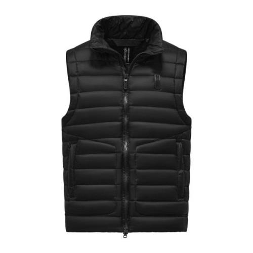 BomBoogie PrimaLoft® Fylld Huva Väst Black, Herr