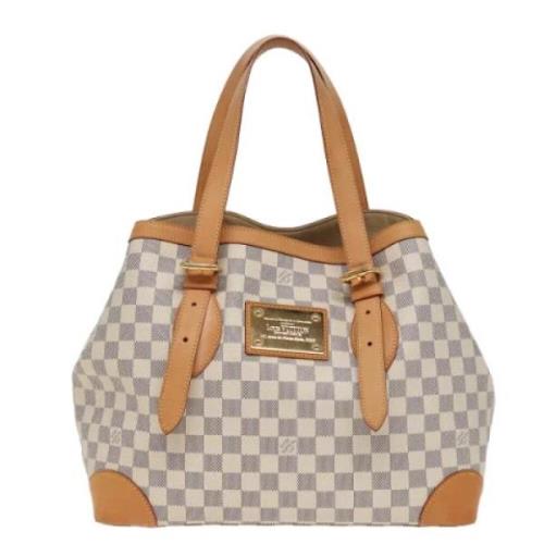 Louis Vuitton Vintage Pre-owned Canvas louis-vuitton-vskor White, Dam