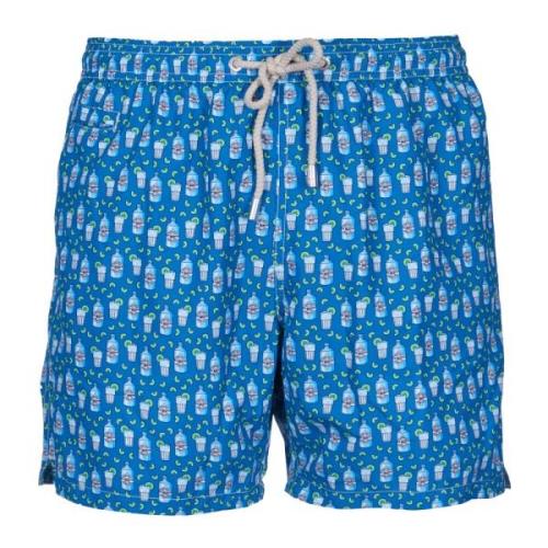 MC2 Saint Barth Beachwear Blue, Herr