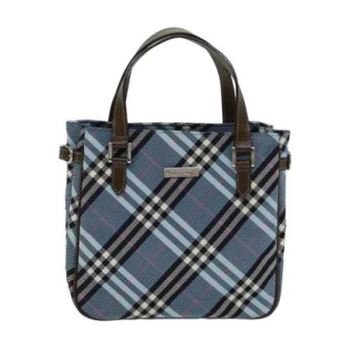 Burberry Vintage Pre-owned Tyg handvskor Blue, Dam