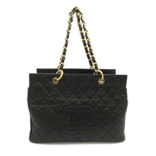 Chanel Vintage Pre-owned Laeder chanel-vskor Black, Dam