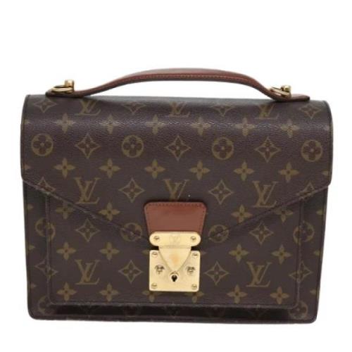 Louis Vuitton Vintage Pre-owned Canvas louis-vuitton-vskor Brown, Dam