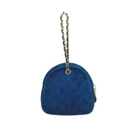 Chanel Vintage Pre-owned Mocka chanel-vskor Blue, Dam