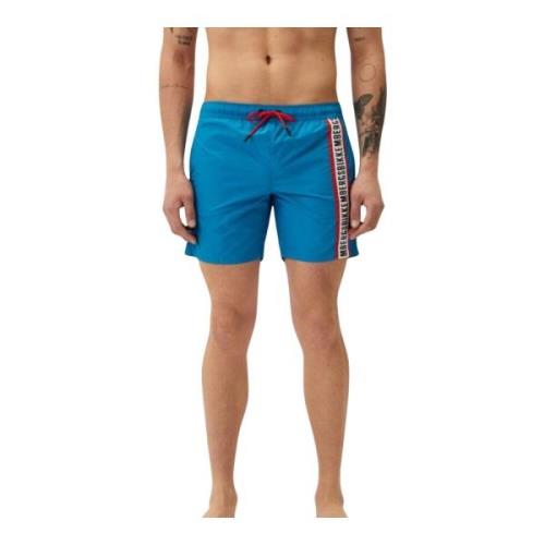 Bikkembergs Herr Boardshorts Blue, Herr