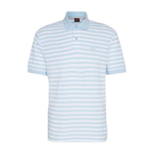 Hugo Boss Randig Polo Herr Blue, Herr