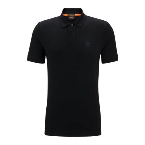 Hugo Boss Mäns Passenger Polo Tröja Black, Herr