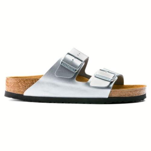 Birkenstock Kork Fotbädd Sandaler Gray, Dam