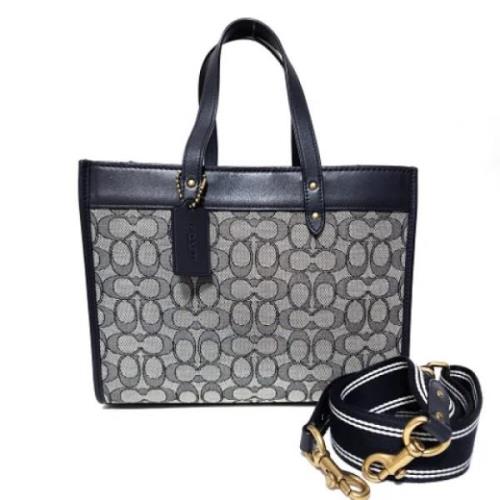 Coach Pre-owned Pre-owned Tyg handvskor Gray, Dam