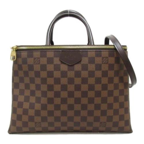 Louis Vuitton Vintage Pre-owned Belagd canvas louis-vuitton-vskor Brow...