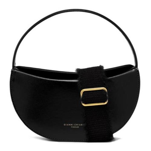 Gianni Chiarini Svart Clelia Läderhandväska Black, Dam