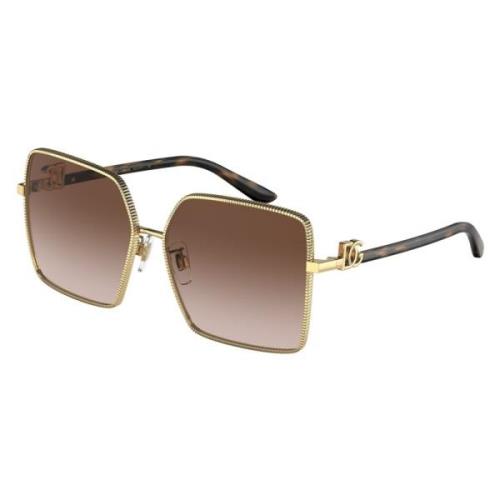 Dolce & Gabbana Gradient Brown Solglasögon Dg2279-02/13 Yellow, Dam