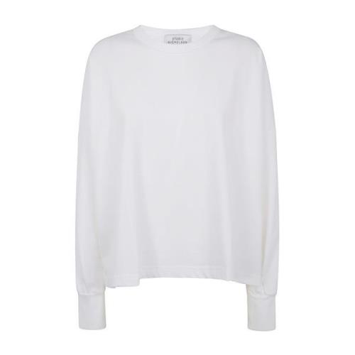 Studio Nicholson Optic White Långärmad T-shirt White, Dam