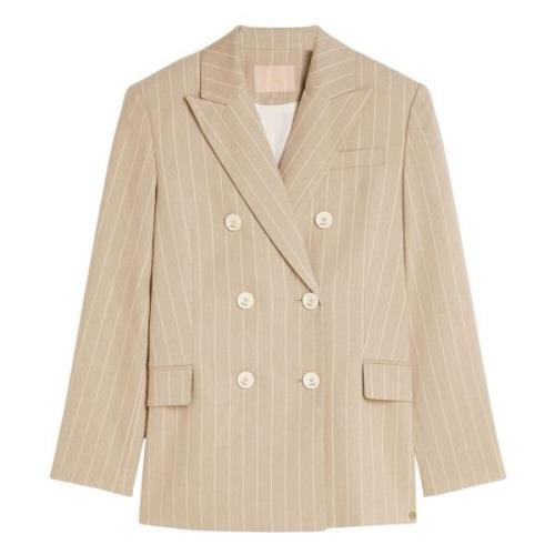 Josh V Beige Pleun Blazers Beige, Dam