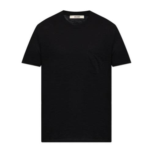 Zadig & Voltaire T-shirt Stockholm Black, Herr