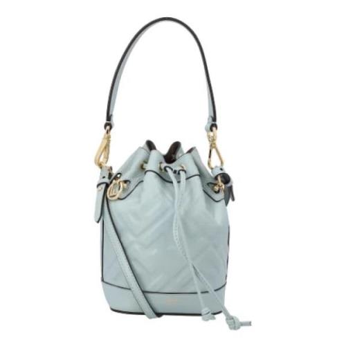 Fendi Laeder crossbodyvskor Blue, Dam