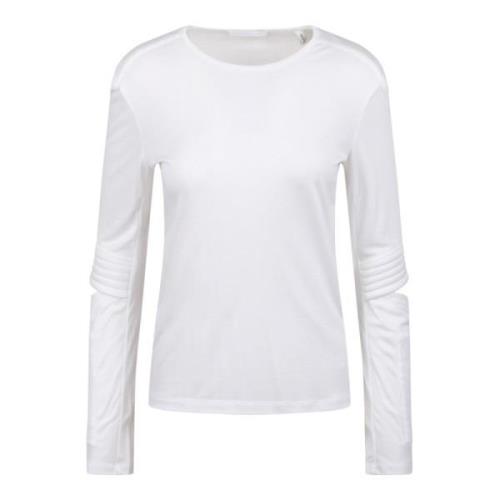 Helmut Lang Astro Cut-Out T-shirt White, Dam