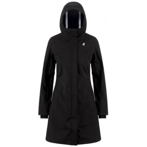 K-Way Lång Dam Parka Stephy Bonded Multicolor, Herr