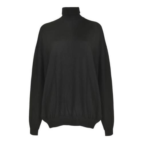 Moschino Stiliga Sweaters Kollektion Black, Dam