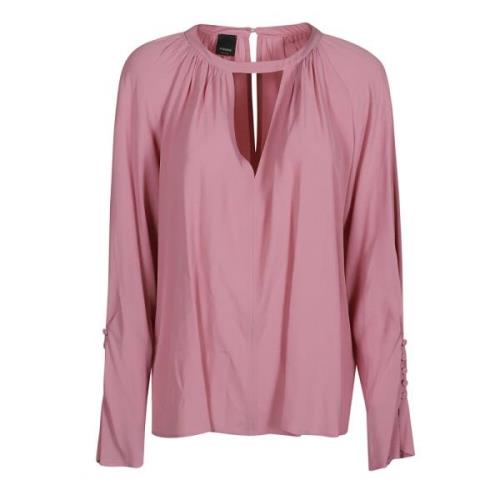 Pinko Elegant Pecan Blouse Pink, Dam