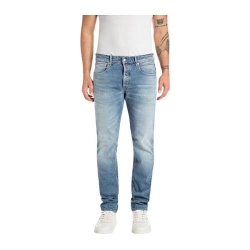 Replay Blå Jeans Ma972P.000.727 Blue, Herr