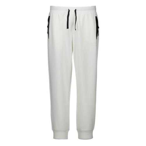 Armani Exchange Off White Joggingbyxor White, Herr