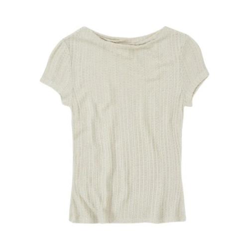 Closed Lichtgroen T-shirt Beige, Dam