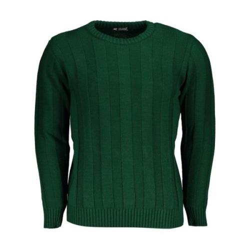 U.s. Polo Assn. Grön Crew Neck Sweater med Kontrastdetaljer Green, Her...