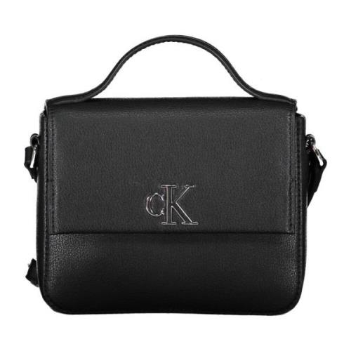 Calvin Klein Svart damhandväska med avtagbar rem Black, Dam