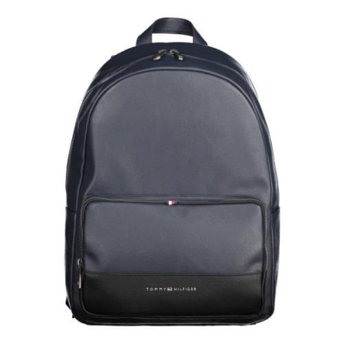 Tommy Hilfiger Blå Herrryggsäck med Laptopfack Blue, Herr