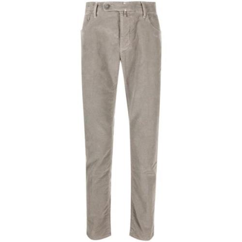 Incotex Grå Jeans för Män Aw24 Gray, Herr