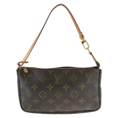 Louis Vuitton Vintage Pre-owned Canvas louis-vuitton-vskor Brown, Dam