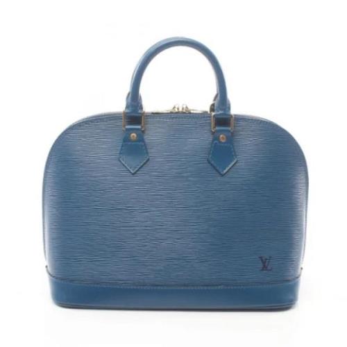 Louis Vuitton Vintage Pre-owned Laeder louis-vuitton-vskor Blue, Dam